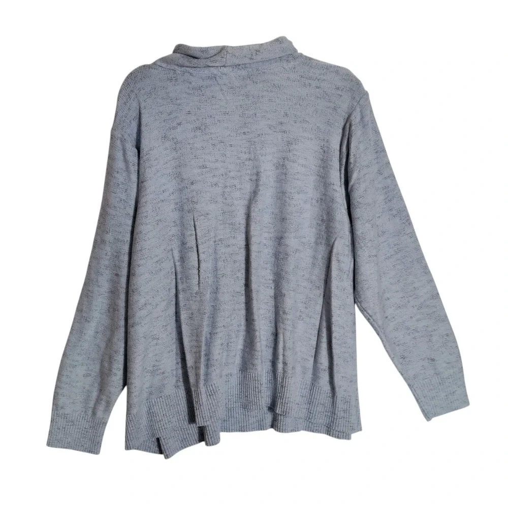 J.Jill Wearever‎ Collection Pullover Sweater Women Size 4X Blue Mock Neck